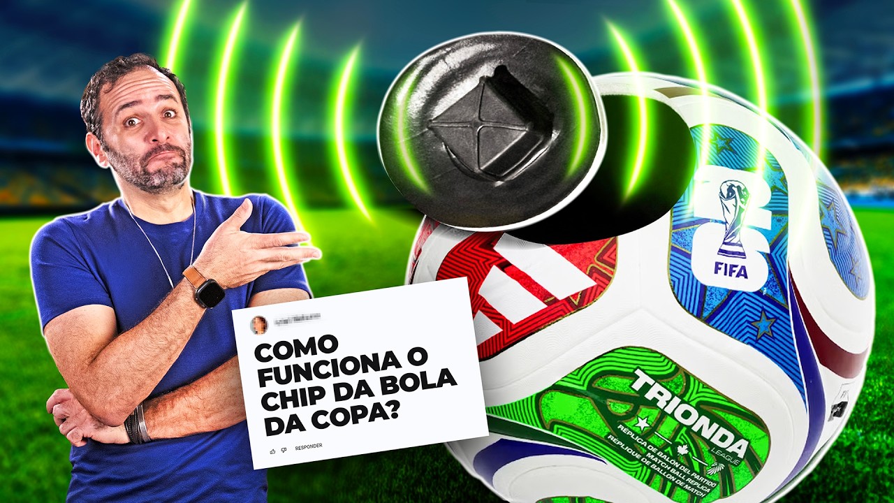 COMO FUNCIONA o CHIP da BOLA da COPA? #IbereResponde