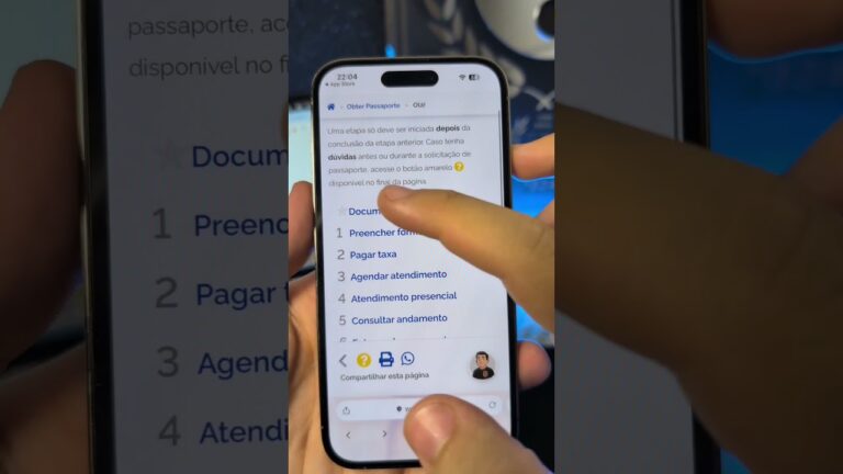 Como tirar o seu passaporte no site da Polícia Federal