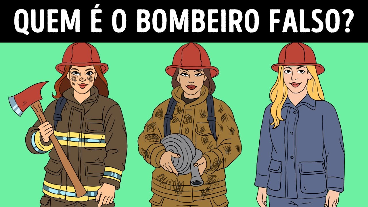 Descubra o farsante nestes enigmas misteriosos antes que o tempo acabe!