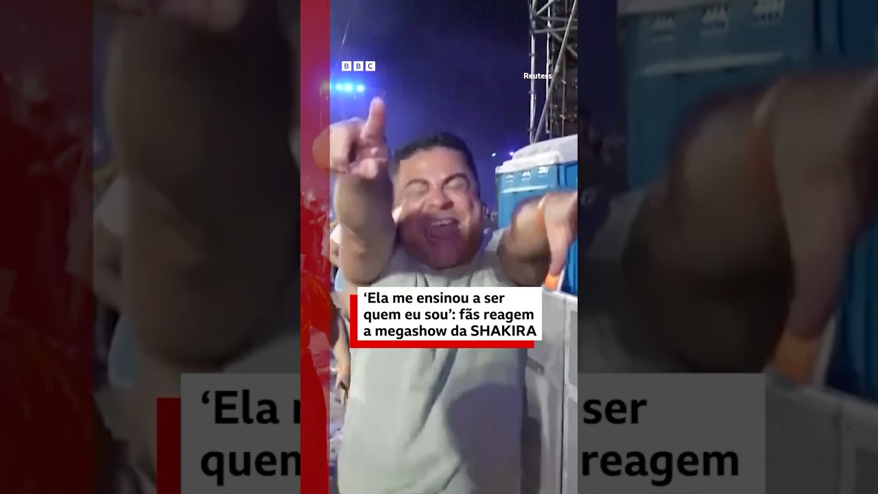 ‘Ela me ensinou a ser quem eu sou’: fãs reagem a megashow da Shakira