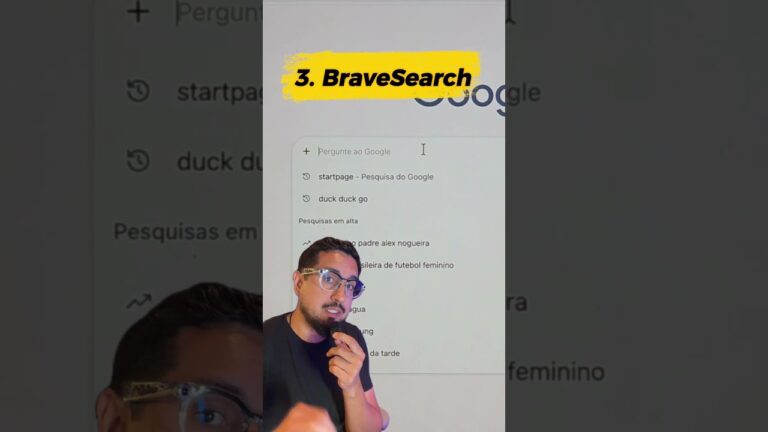 Estes buscadores sao mais privados que o google