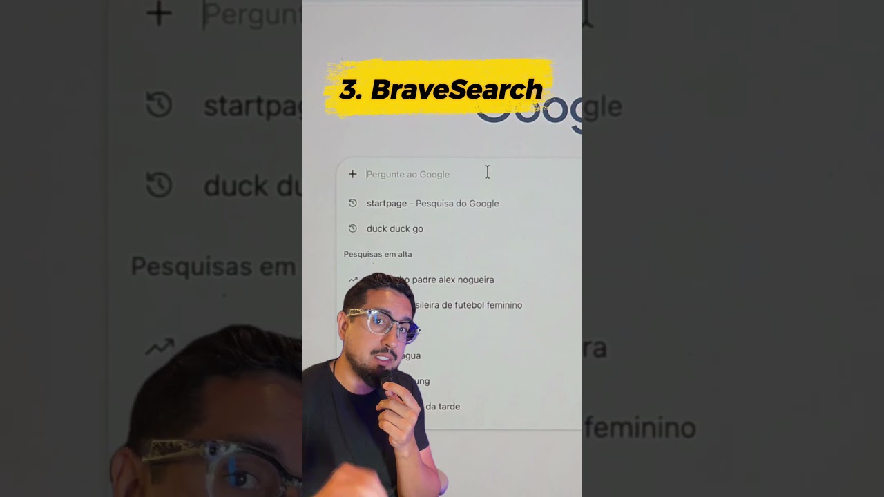 Estes buscadores sao mais privados que o google