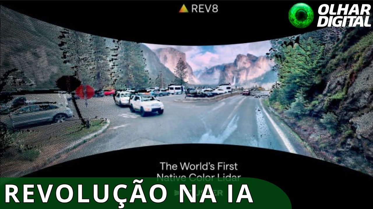 Tecnologia permite que IA, robôs e carros autônomos ‘enxerguem’ em 3D e colorido