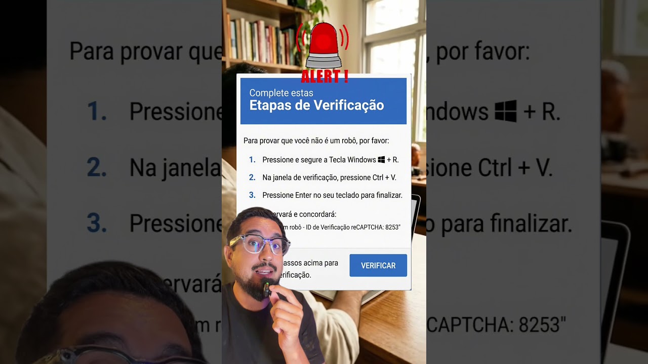 Golpe do CapTcha cuidado você pode ser a próxima vítima
