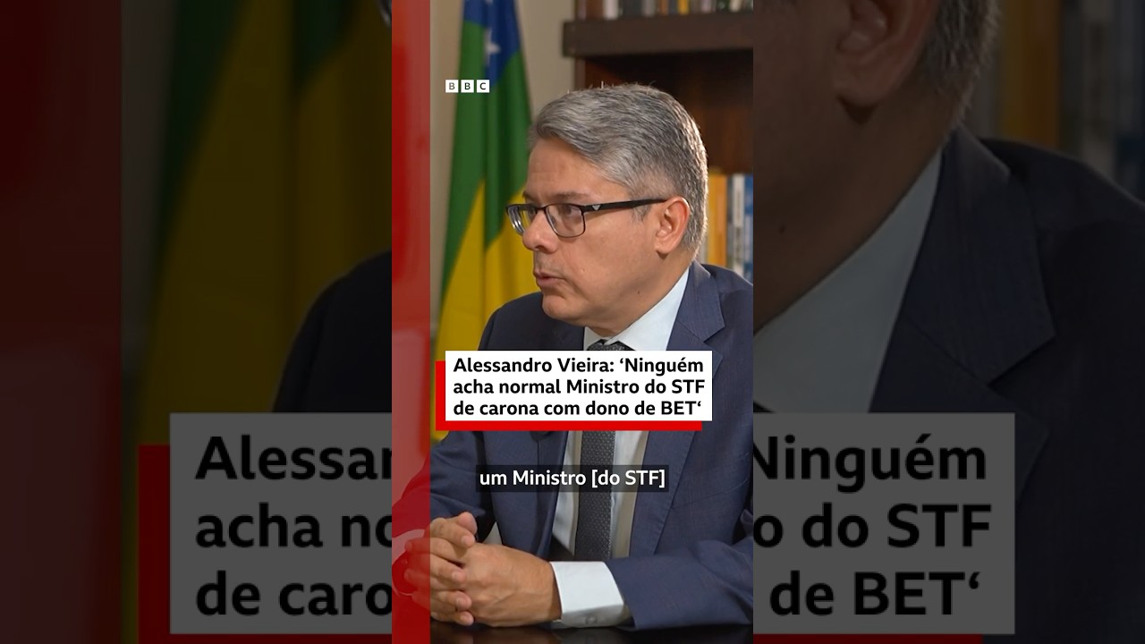 Alessandro Vieira: 'Ninguém acha normal ministro do STF pegar carona de avião com dono de Bet'