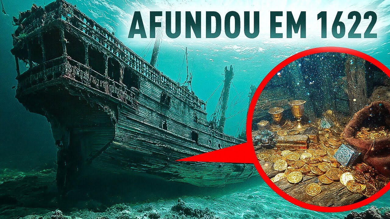 Mergulhadores na Flórida encontraram um navio com tesouro de US$ 1,1 bilhão