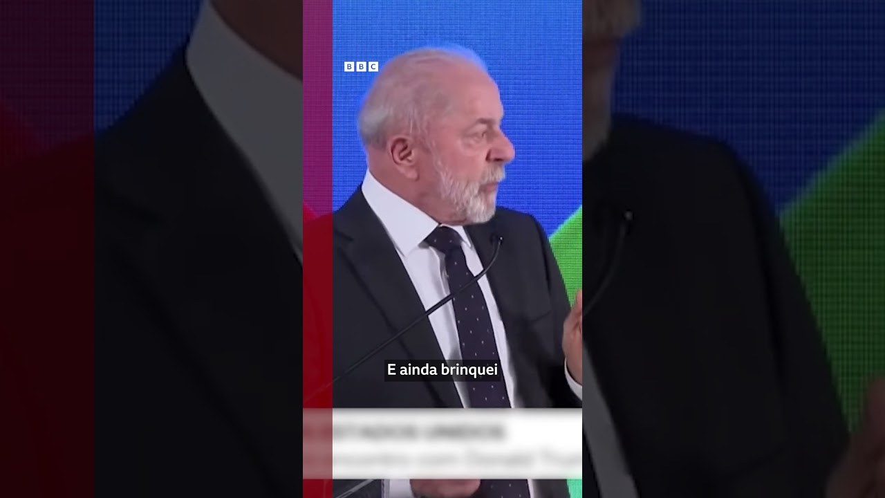 Lula diz que Trump “aprendeu a rir” após reunião na Casa Branca