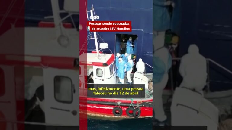 Hantavírus: o momento em que capitão de NAVIO anuncia morte de passageiro