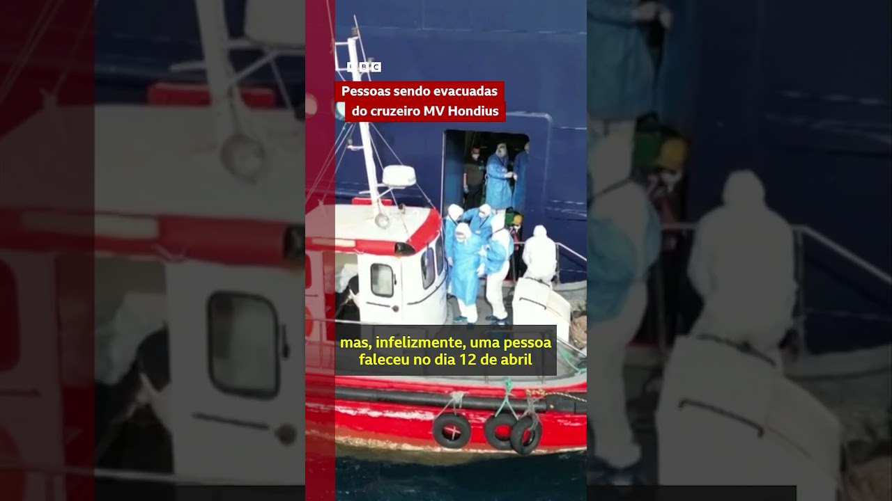 Hantavírus: o momento em que capitão de NAVIO anuncia morte de passageiro