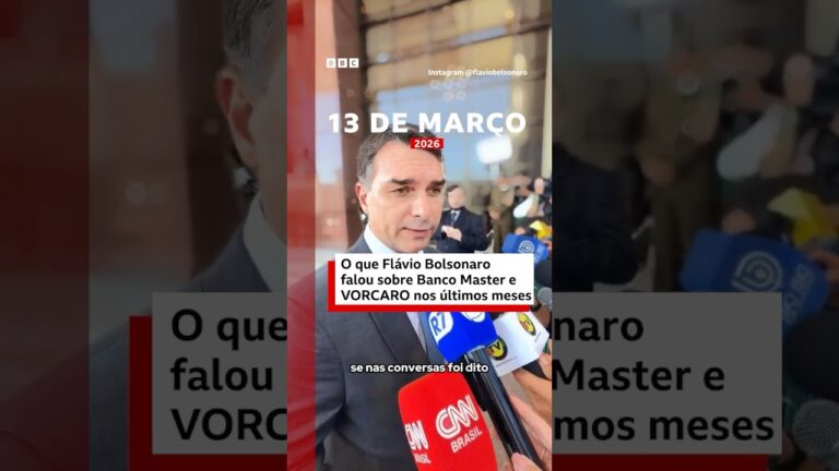 O que Flavio Bolsonaro já disse sobre Banco Master e Daniel Vorcaro?