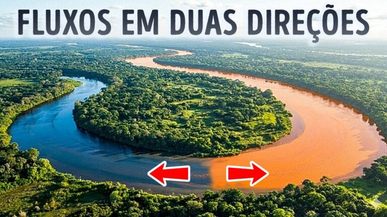 O único rio que deságua em dois oceanos diferentes
