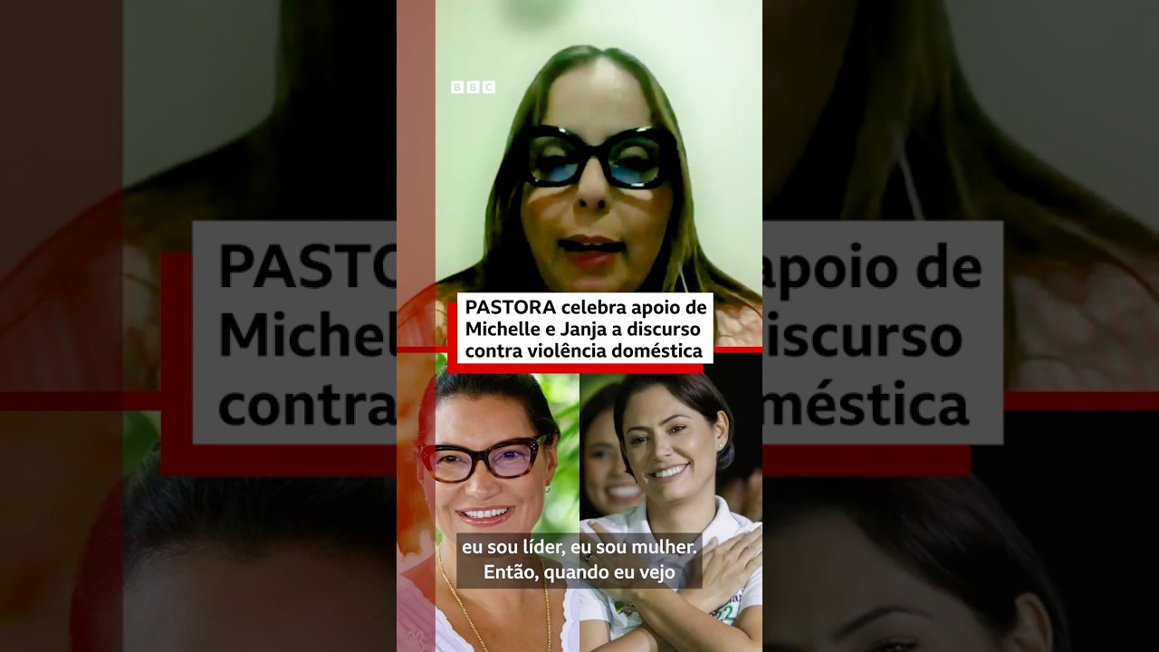 Pastora aplaude apoio de Michelle e Janja a discurso contra violência doméstica