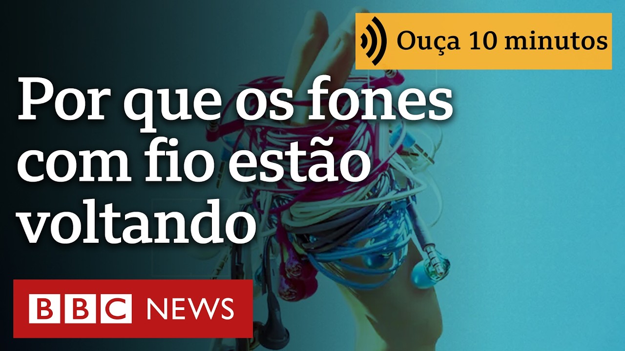 Por que as pessoas estão abandonando os fones de ouvido sem fio?
