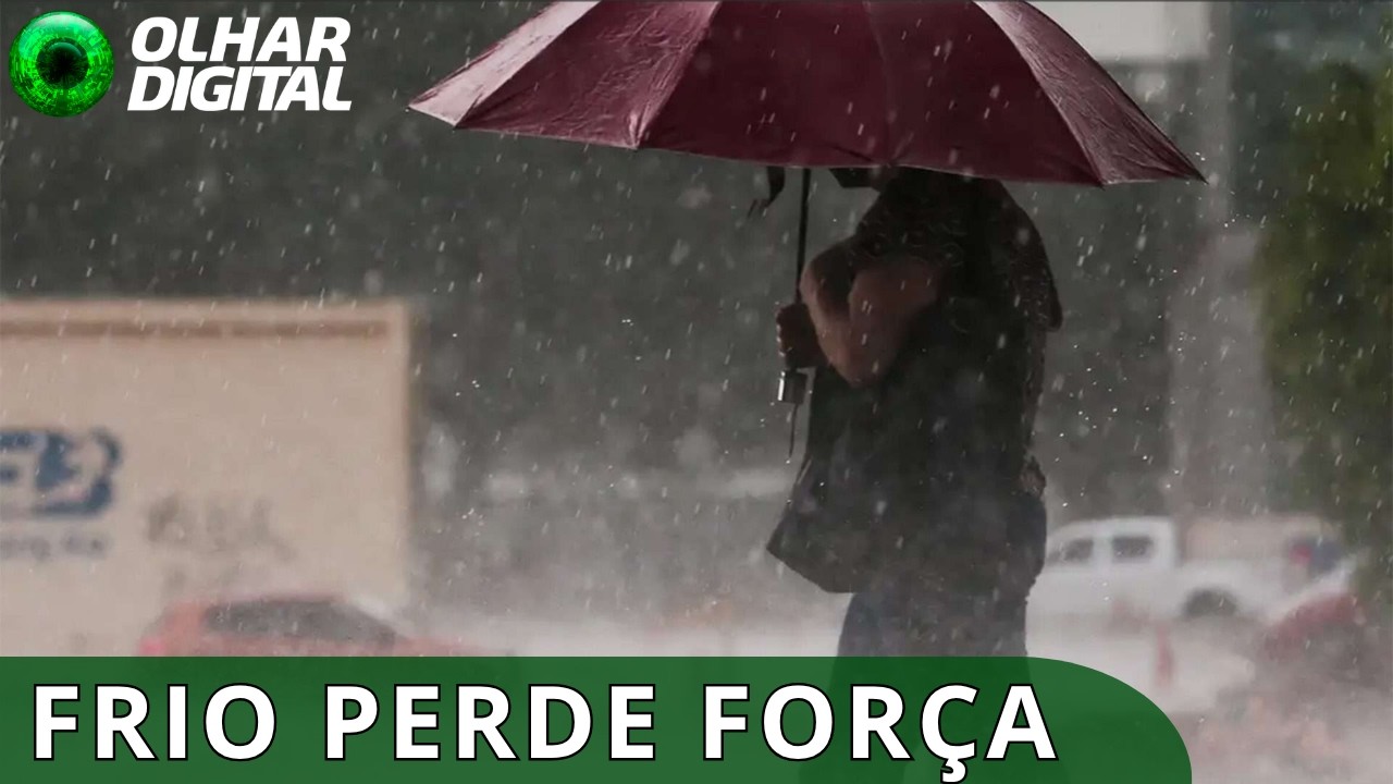 Temperaturas sobem e chuva se espalha pelo Brasil