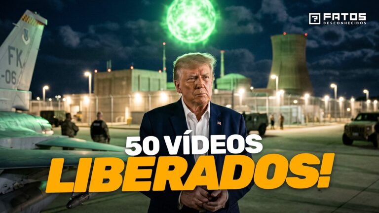 TRUMP ACABA DE LIBERAR NOVOS VÍDEOS SECRETOS DE OVNIS!