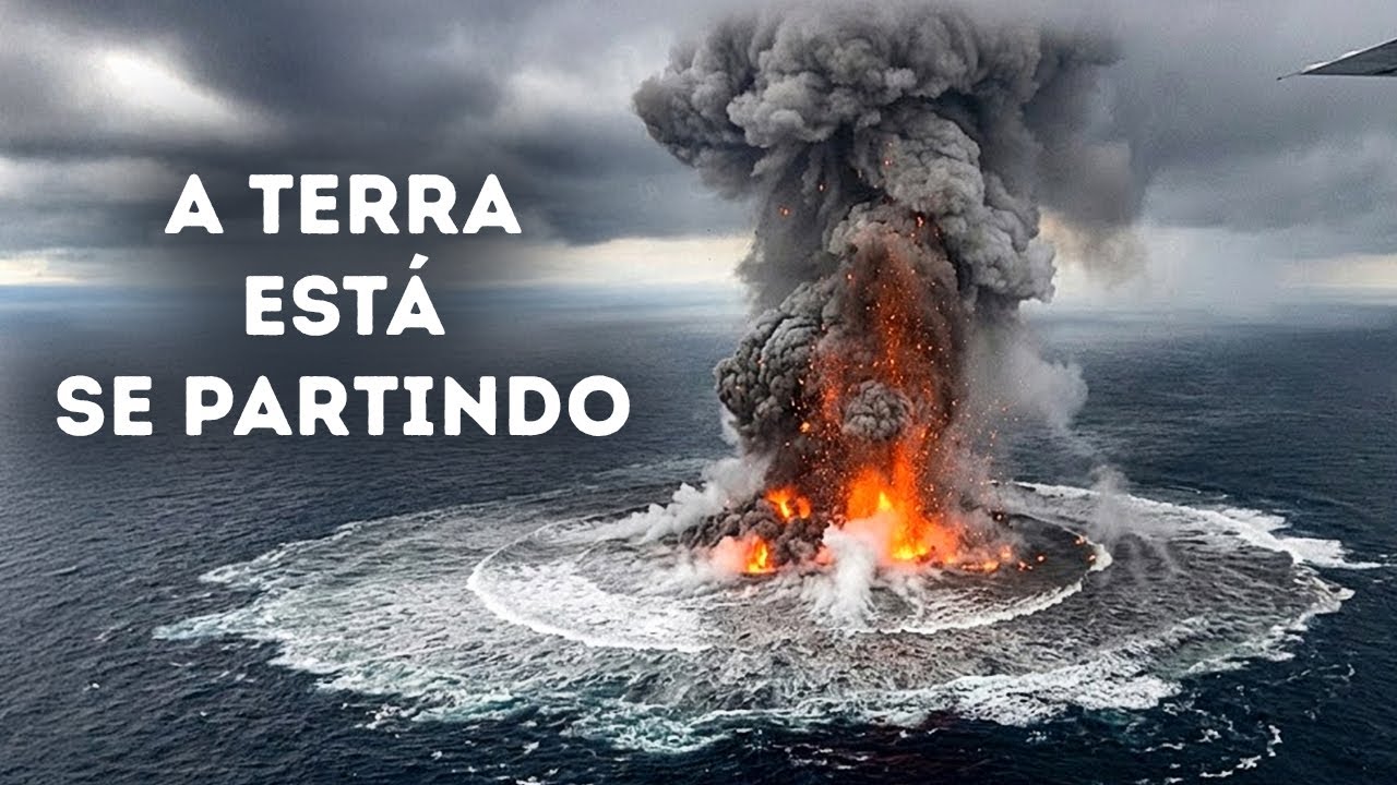 Uma enorme explosão submarina criou um vulcão do tamanho de um arranha-céu no Oceano Índico