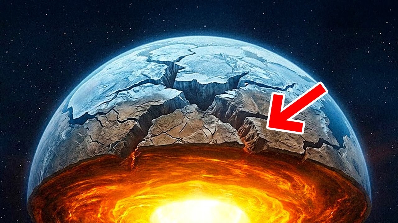 A crosta terrestre está se fragmentando, e os cientistas estão alarmados