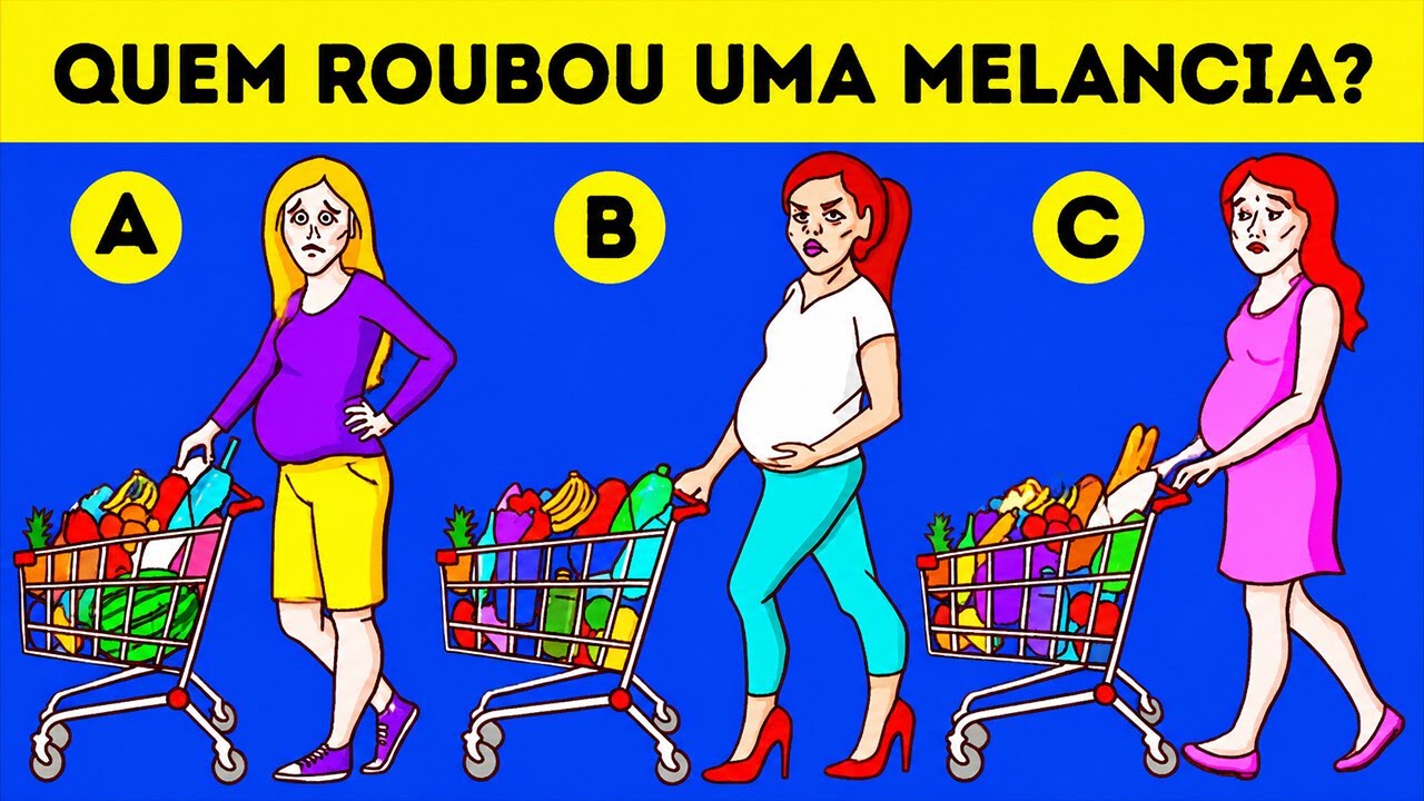 12 enigmas com uma reviravolta que vão revelar como você realmente pensa