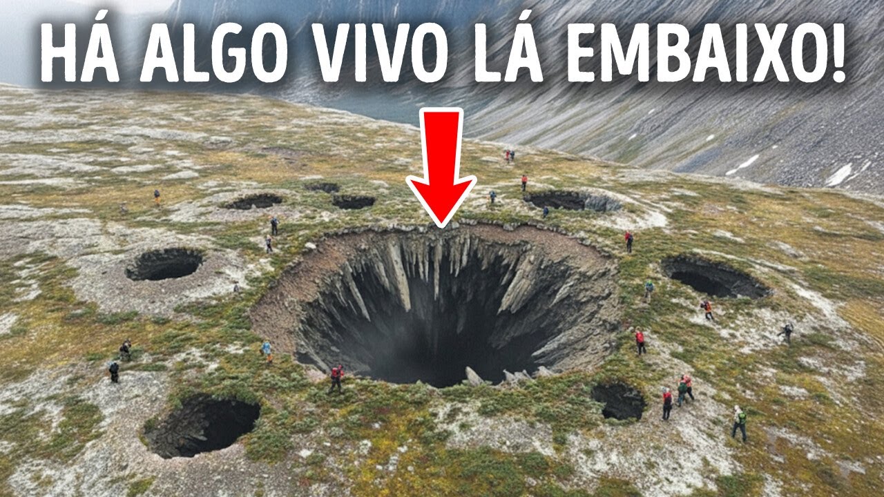 O Ártico está se transformando em um mar de crateras gigantescas, alertam especialistas.
