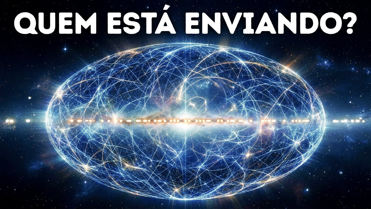 A Via Láctea parece estar nos enviando sinais Morse