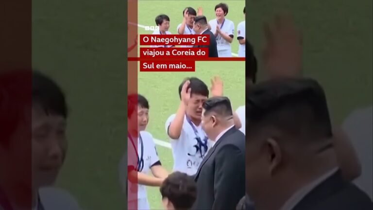 Jogadoras da Coreia do Norte choram ao se encontrar com líder Kim Jong-un