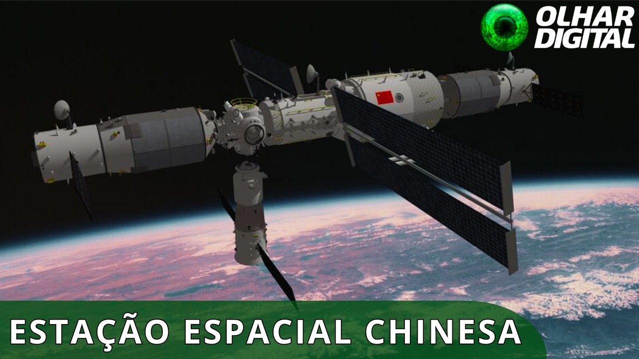 China vai dobrar o tamanho de sua estação espacial enquanto a ISS se aproxima do fim