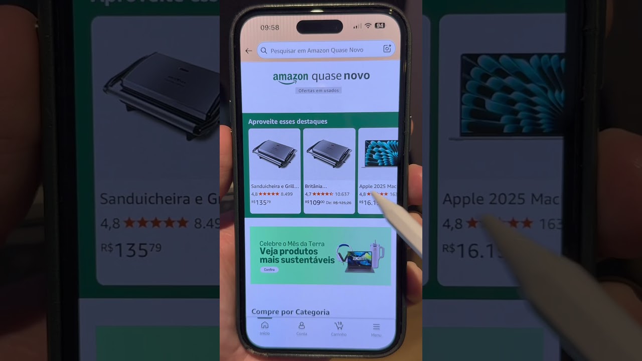 ￼ Assim você encontra muita economia dentro da Amazon