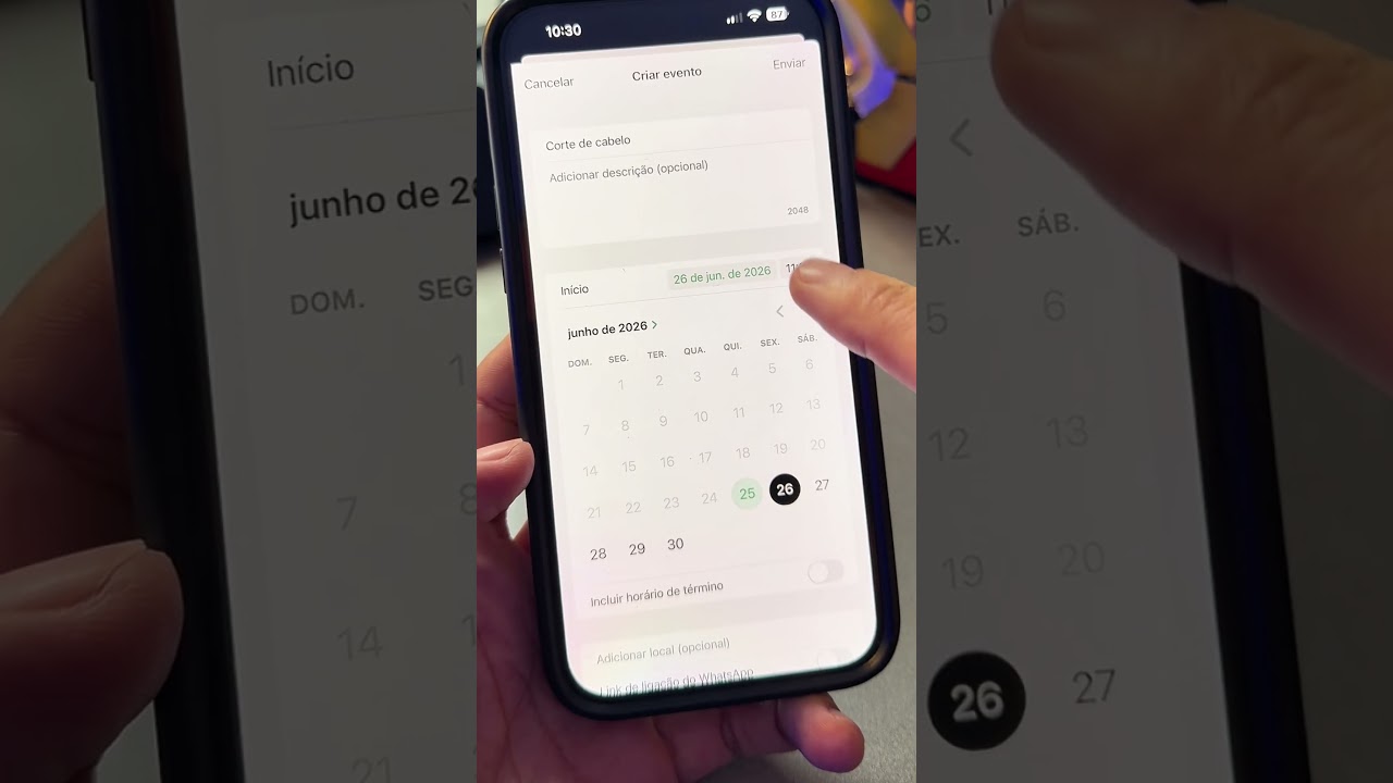 Assim você marca eventos e reuniões e lembra clientes no WhatsApp