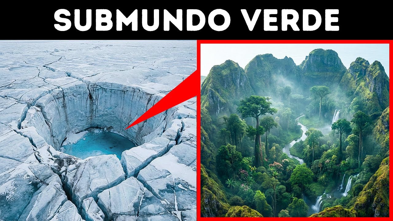 Cientistas descobrem um mundo fantasma perdido sob o gelo da Antártida