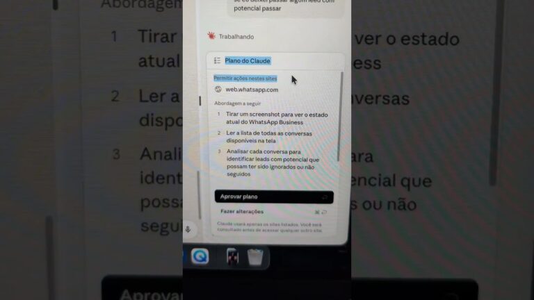 Como fazer Claude responder seus contatos no Whatsapp