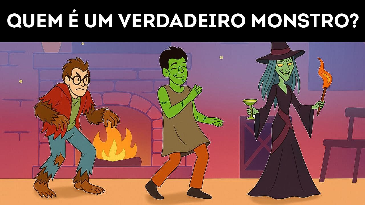 Dê um treino assustador para o seu cérebro com esses enigmas!