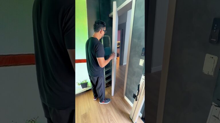 Escada palito a escada que compacta que dobra