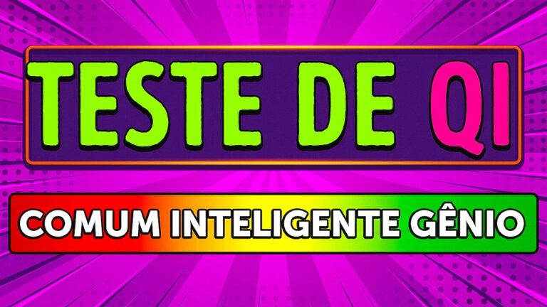Este quiz revela se o seu cérebro pensa como o de um gênio