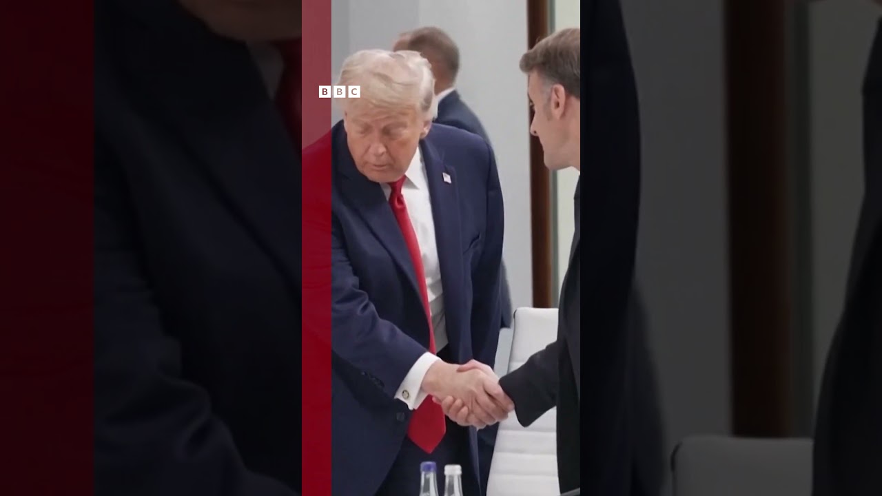 'Eu sou o chefe', diz Trump ao entrar em reunião com líderes do G7