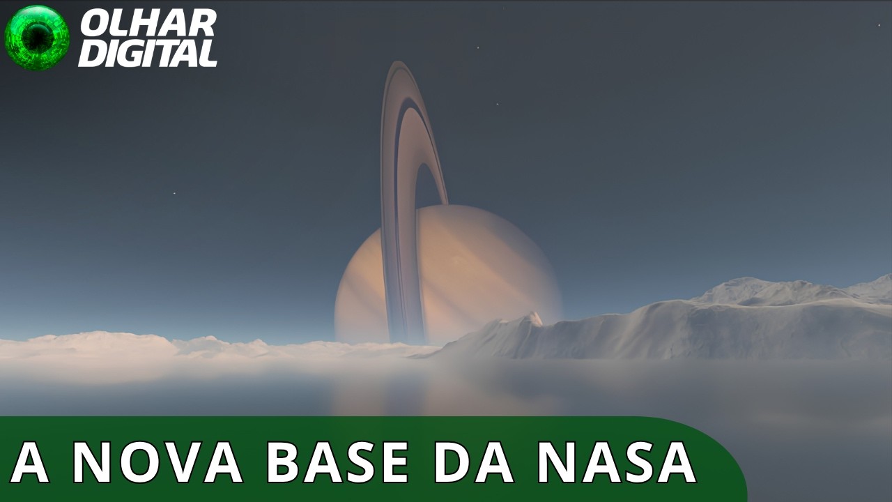 Lua de Saturno pode servir de base para exploração do Sistema Solar