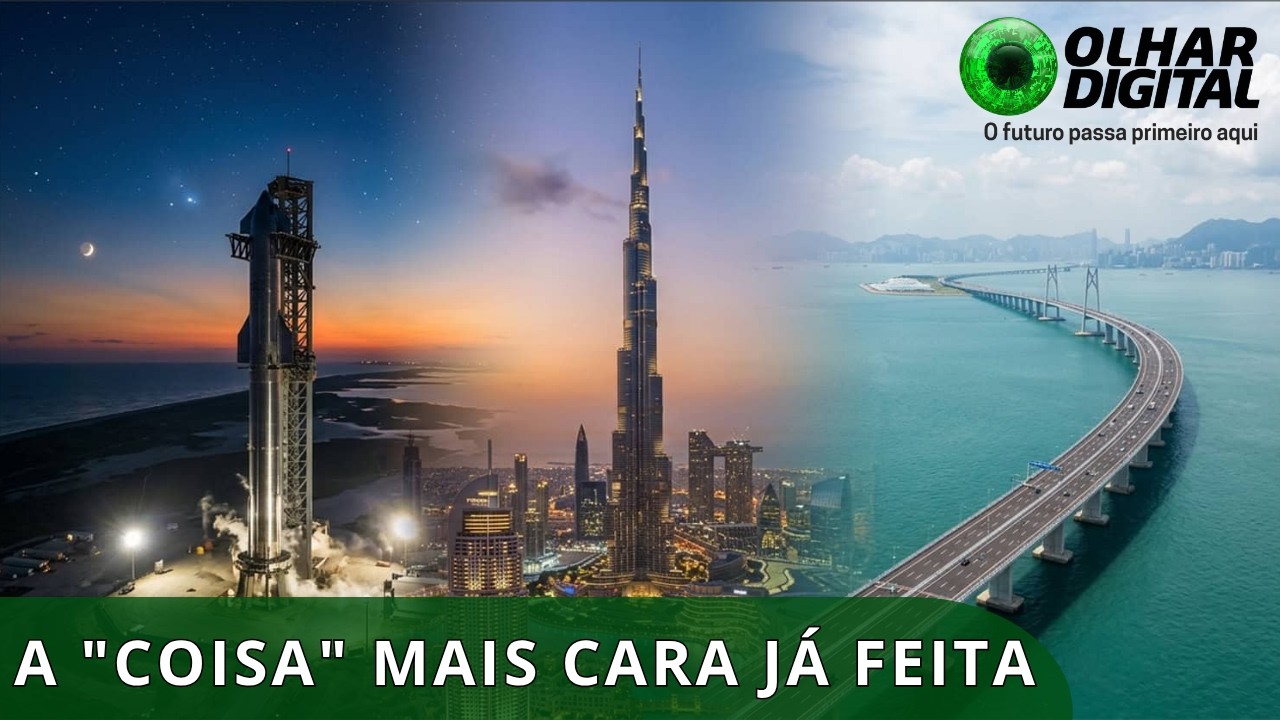 Nem foguete, nem arranha-céu: qual é o objeto mais caro já construído?