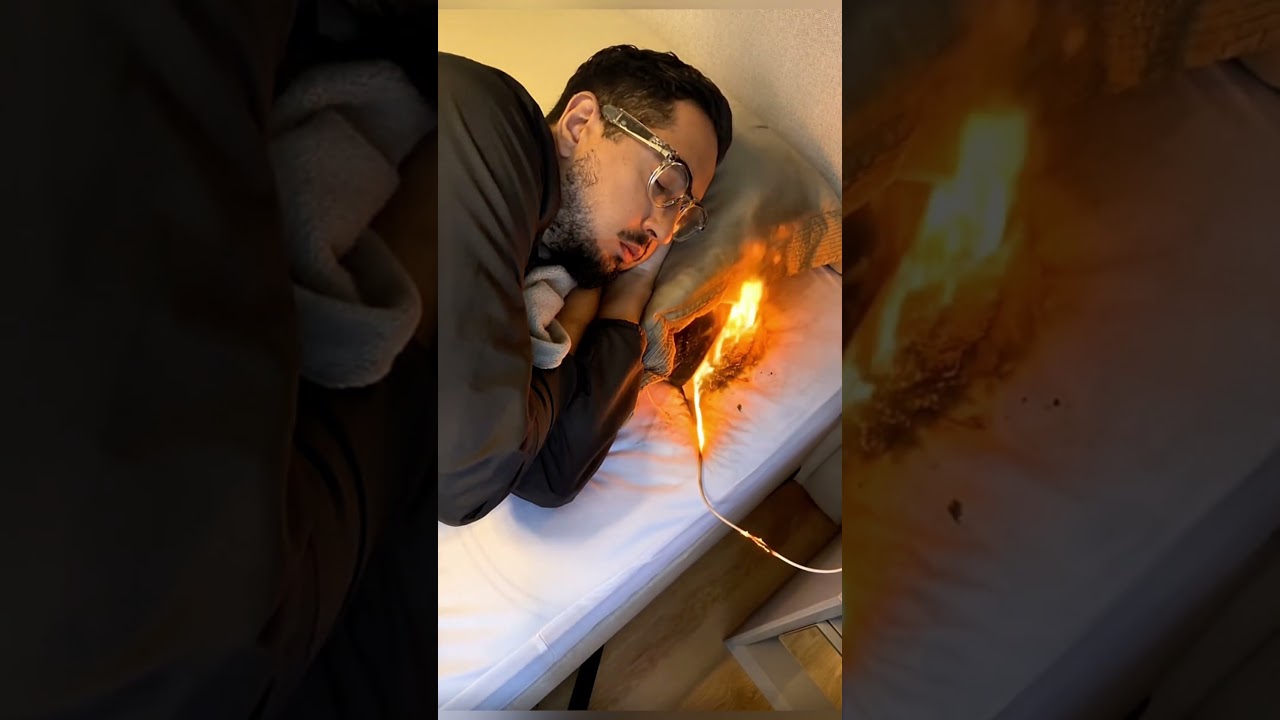 Nunca durma com o seu celular carregando do lado da cama