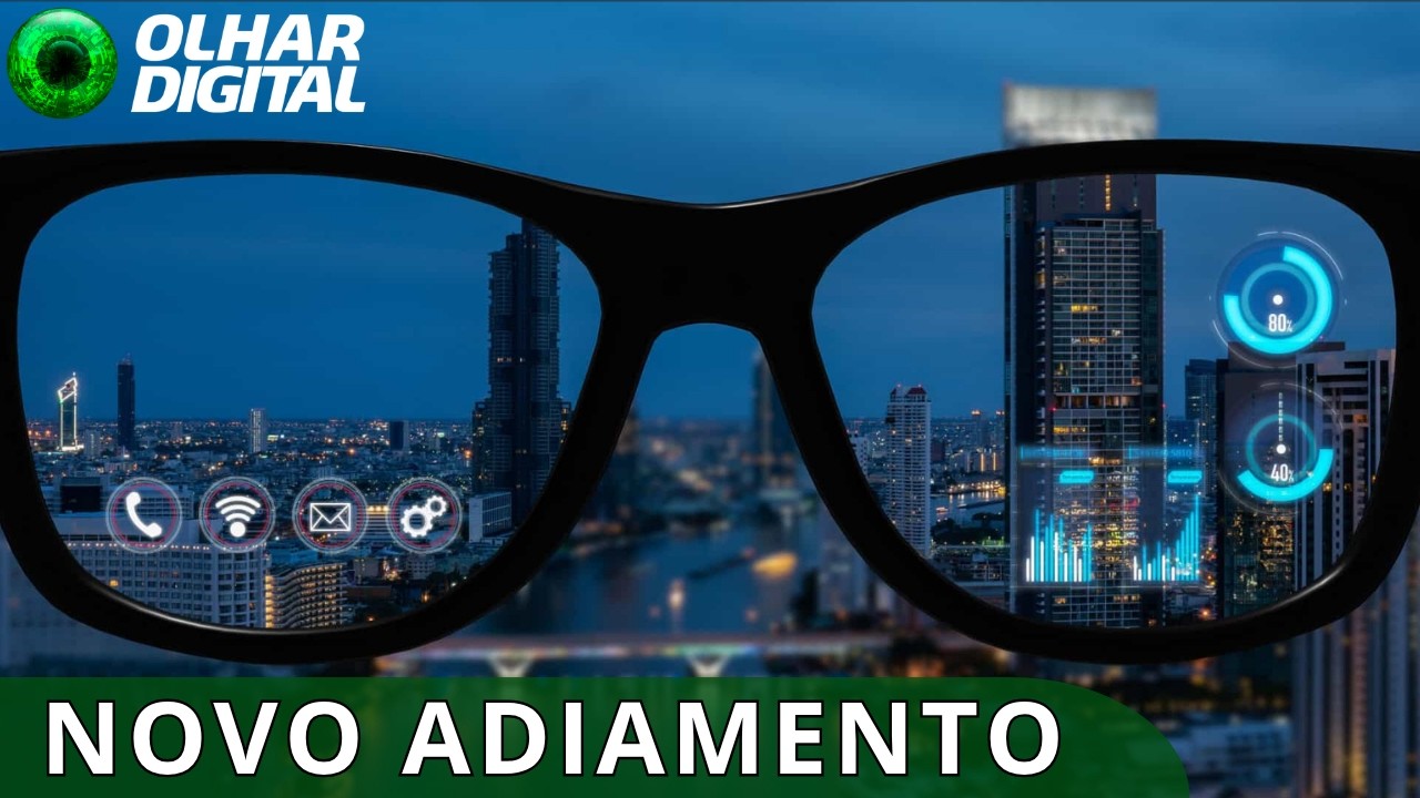 Óculos inteligentes da Apple são adiados para o final de 2027