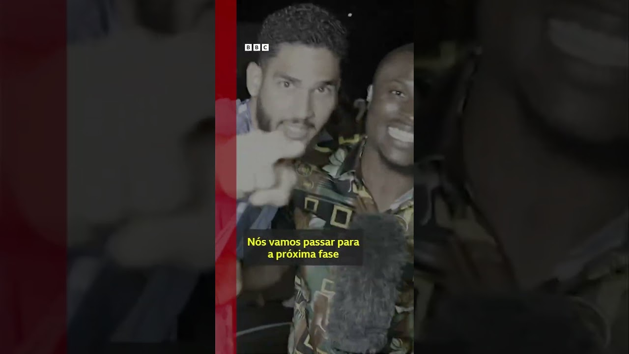 Torcedor explode de alegria ao vivo no primeiro gol de Cabo Verde em Copas do Mundo