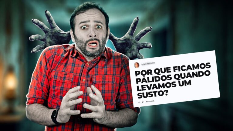 Por que FICAMOS PÁLIDOS quando LEVAMOS um SUSTO? #IberêResponde