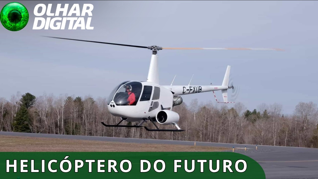 Primeiro helicóptero a hidrogênio está pronto para uso na vida real
