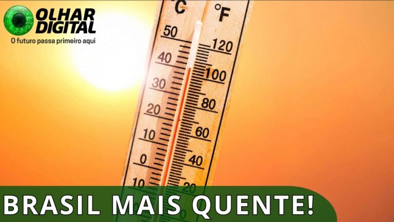 Brasil está entre as regiões mais afetadas pelo calor extremo crescente