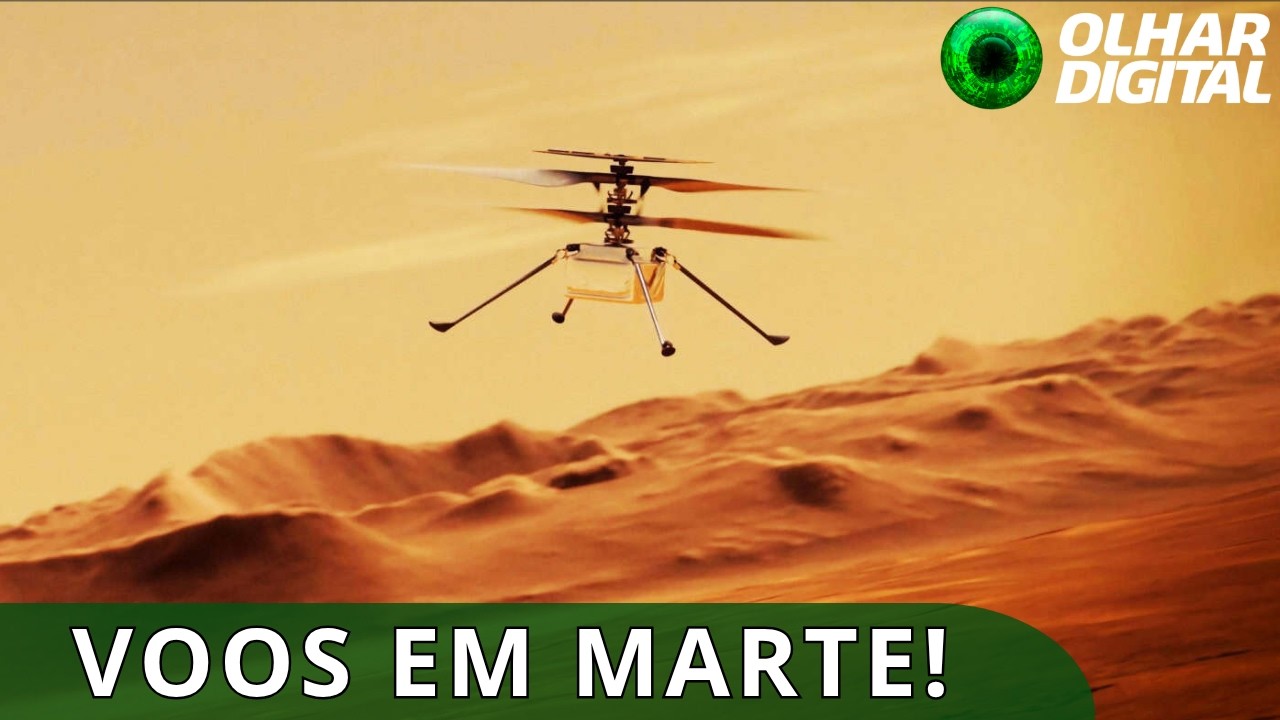 Pás de helicóptero da NASA que vai voar em Marte quebram barreira do som