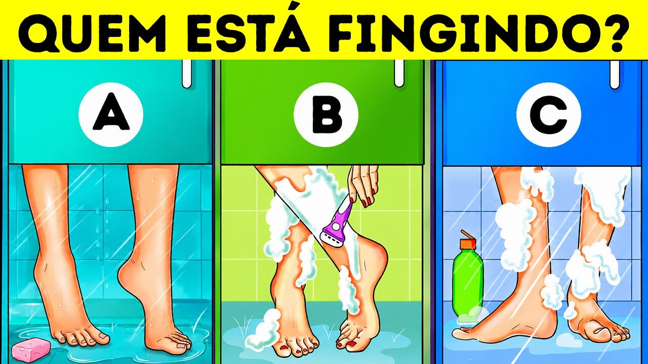Só as mentes mais afiadas conseguem resolver estes 12 enigmas