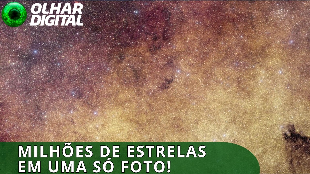 Telescópio espacial faz registro inédito no coração da Via Láctea