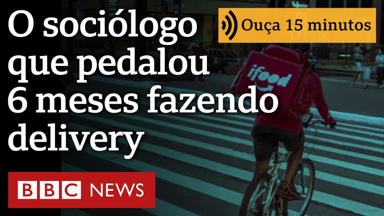 O que pesquisador descobriu pedalando como entregador de apps por 6 meses