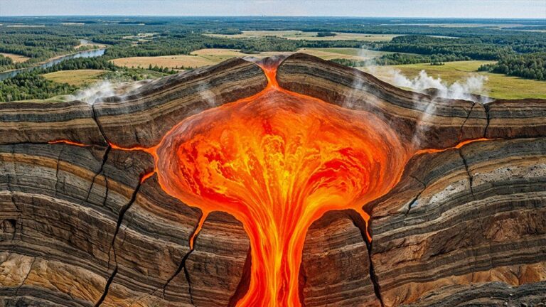 Um enorme buraco se abre em Yellowstone — será que está começando?