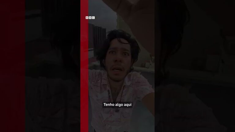 Vídeo de músico que testemunhou os terremotos viraliza nas redes