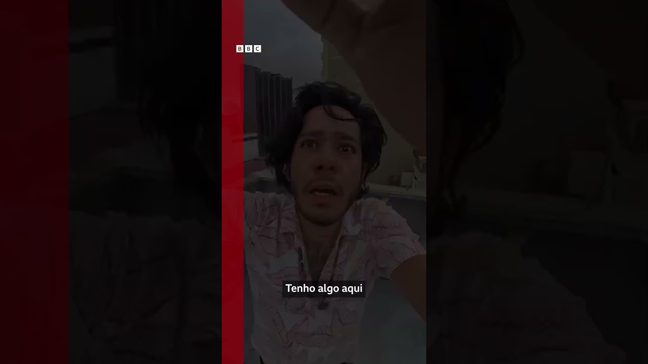 Vídeo de músico que testemunhou os terremotos viraliza nas redes