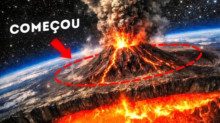 Vulcão que estava 'extinto' há 700.000 anos está agora em erupção